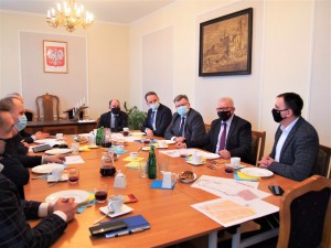 przedstawiciele wĹadz w Radzyniu CheĹmiĹskim w dniu 12 lutego 